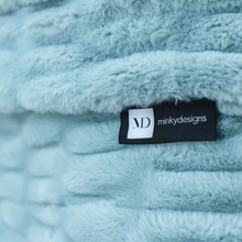 Load image into Gallery viewer, Glacier Glide Chic Blanket - Minky Designs