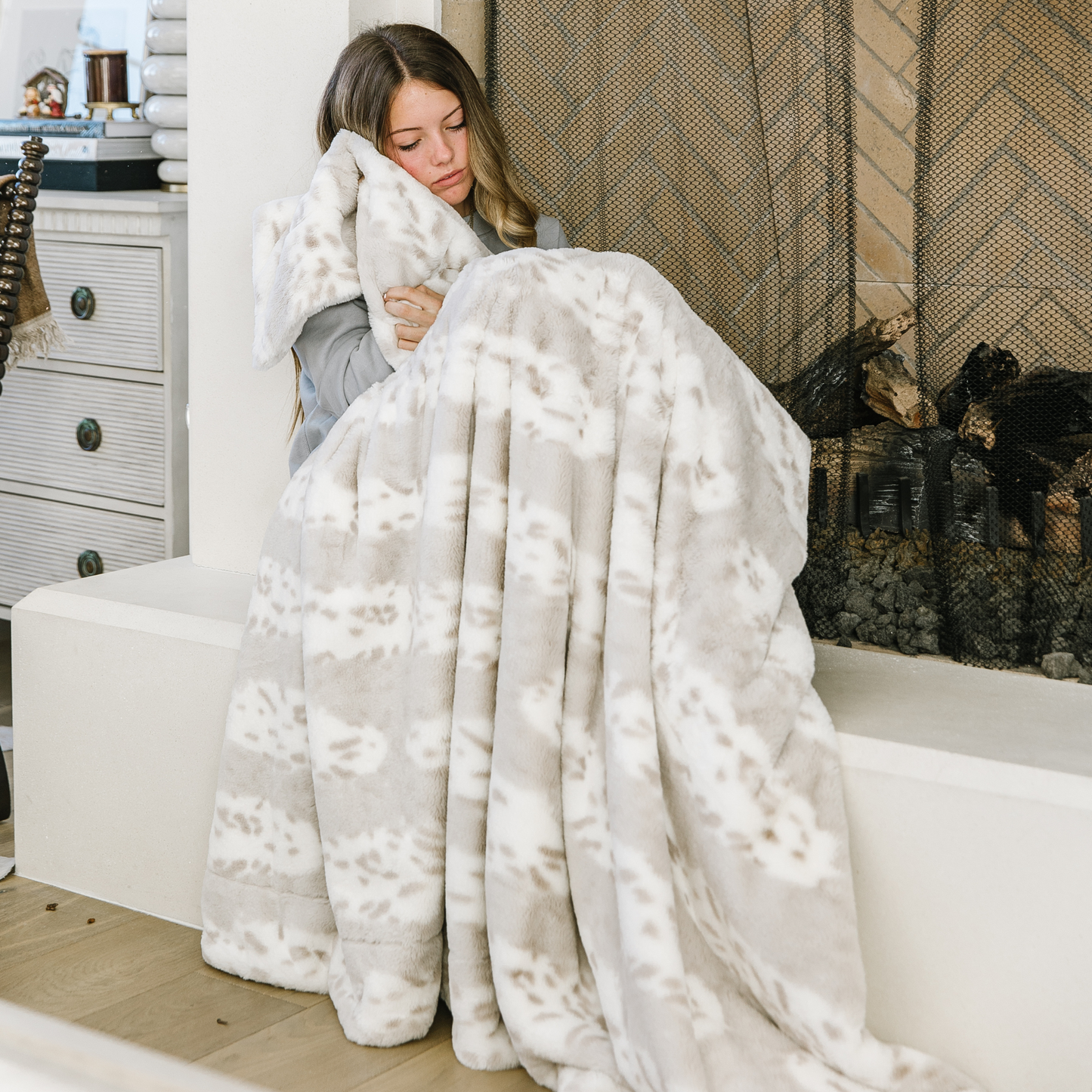 Arctic Lynx | Posh Collection - Minky Designs