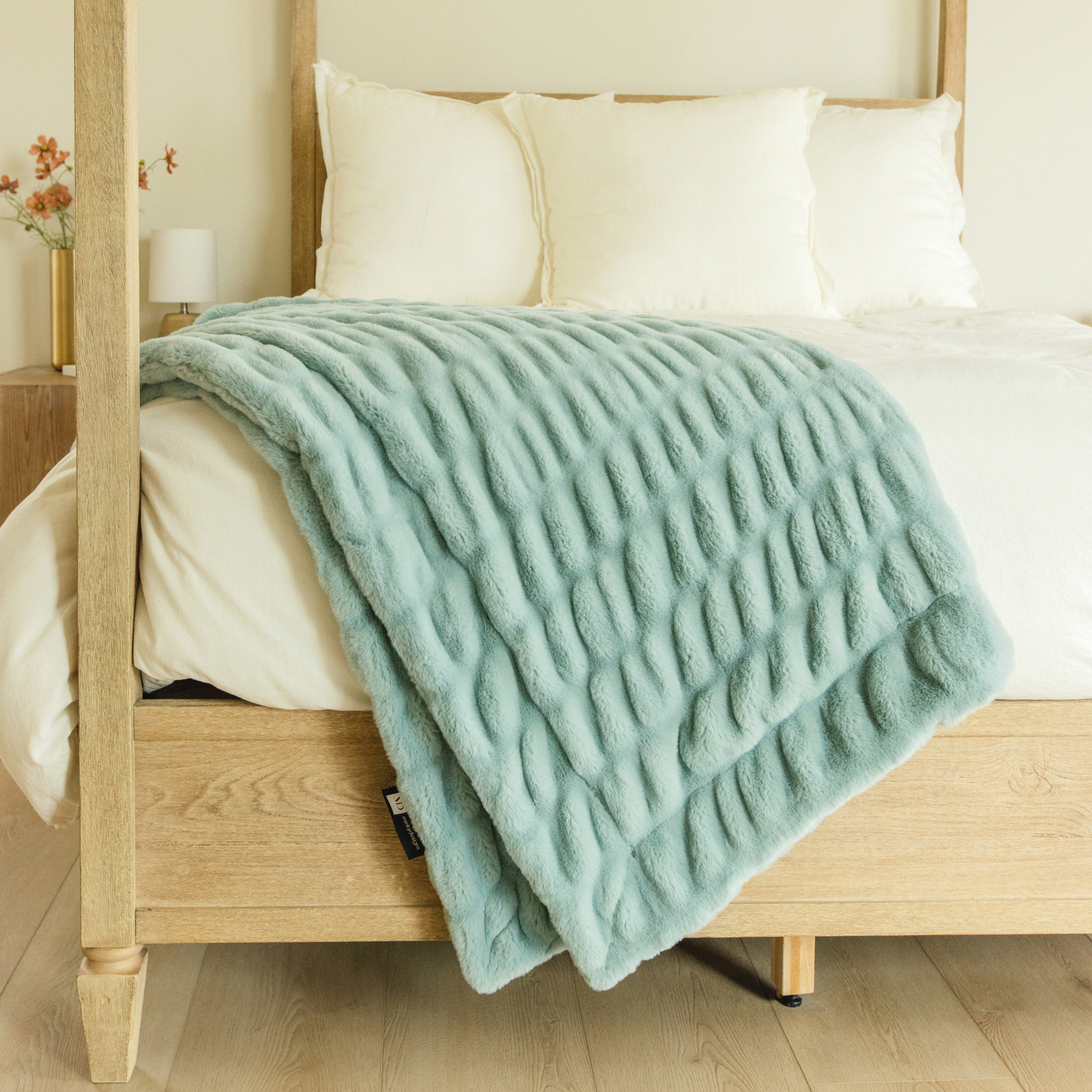 Glacier Glide Chic Blanket - Minky Designs