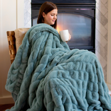 Load image into Gallery viewer, Glacier Glide Chic Blanket
