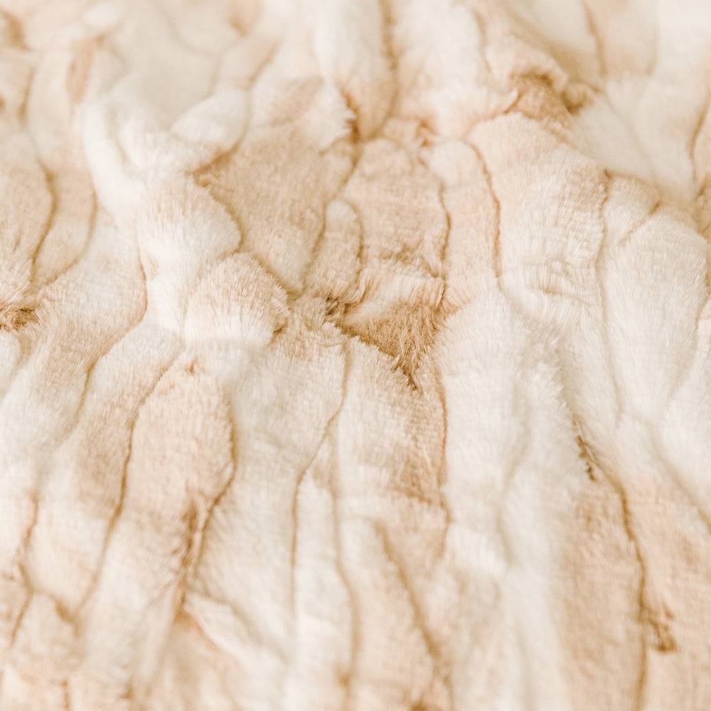 Crème Brûlée Posh Blanket - Minky Designs