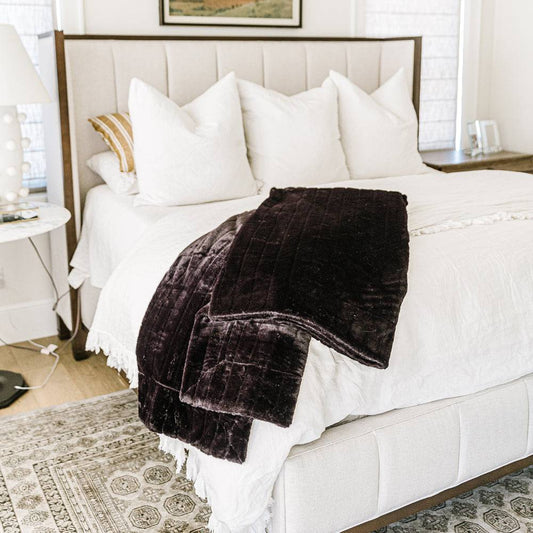Jaguar Black Posh Blanket - Minky Designs