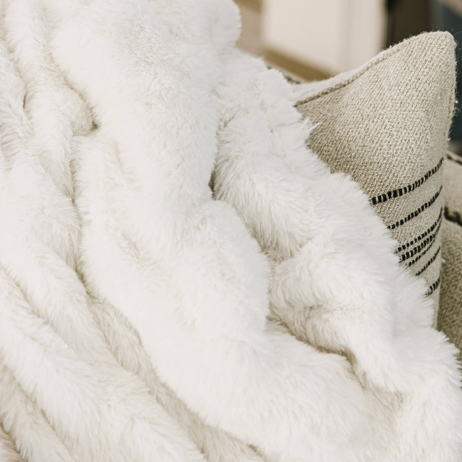 Polar Bear Chic Blanket - Minky Designs