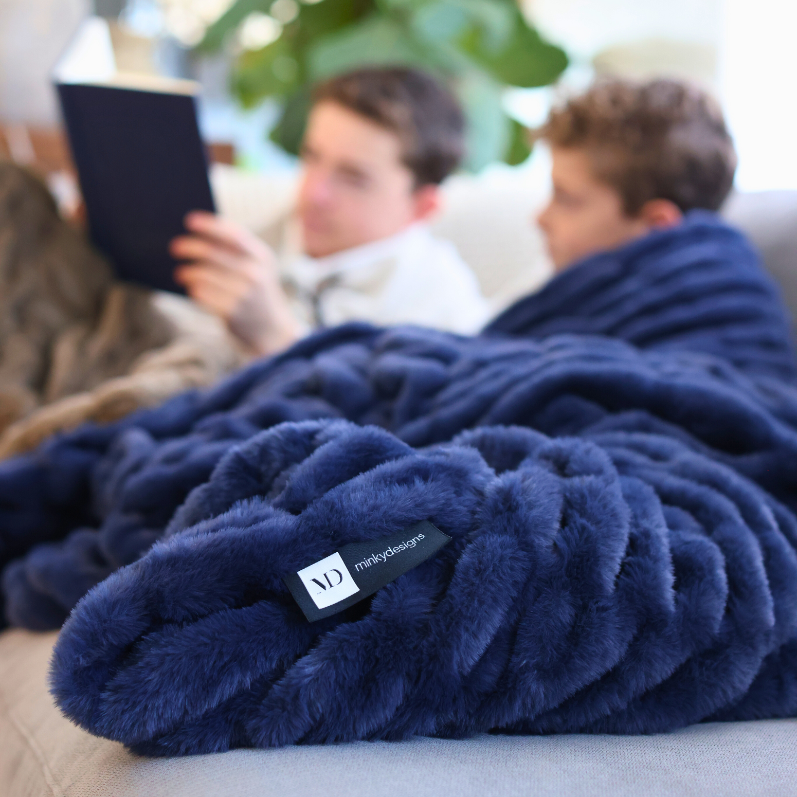 Blue Throw Blankets