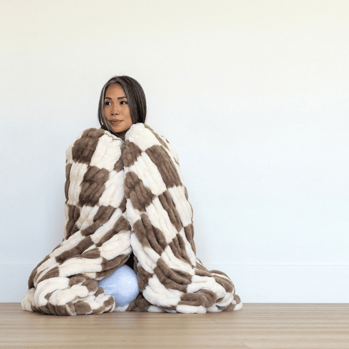 Timber Ridge Checkered Minky Blanket