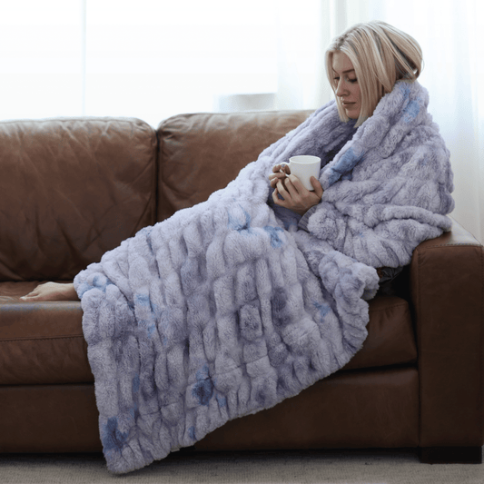 Blueberry Minky Blanket