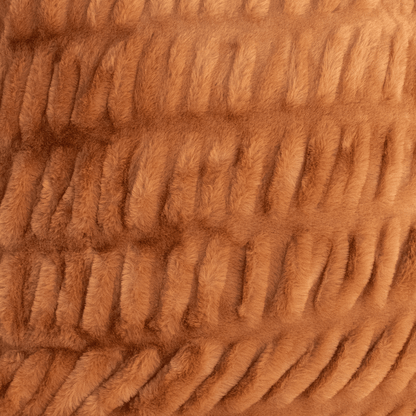 Copper Minky Throw Pillow