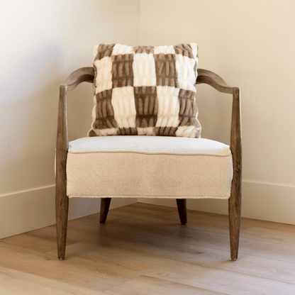 Timber Ridge Checkered Throw Pillow