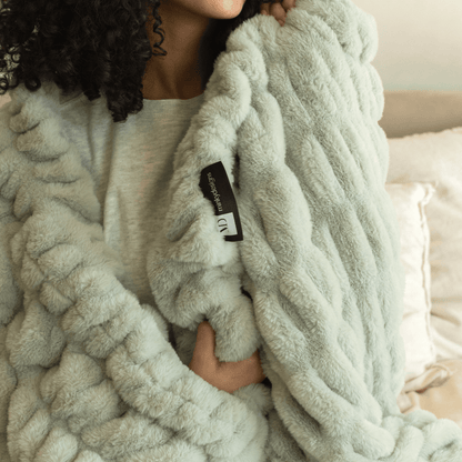 Sage Green Minky Blanket