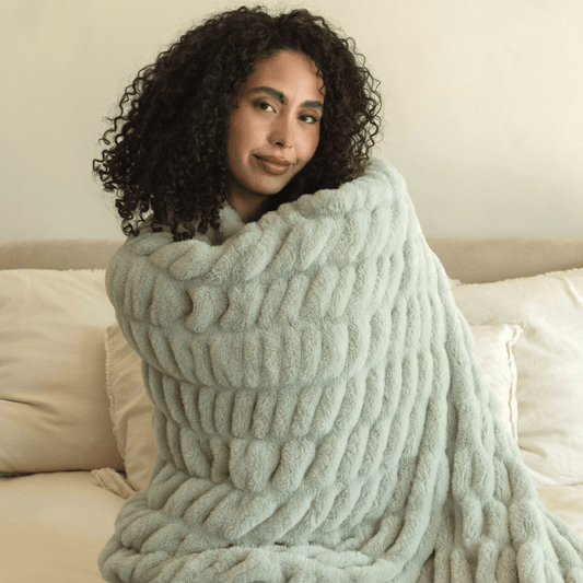 Sage Green Minky Blanket