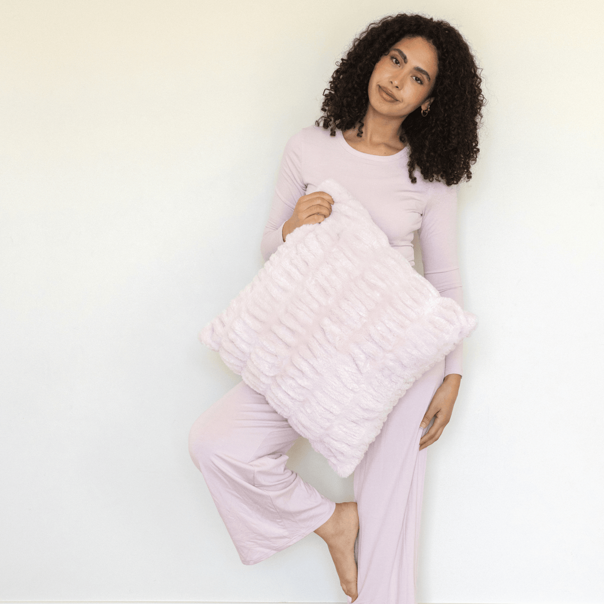 Blossom Pink Throw Pillow
