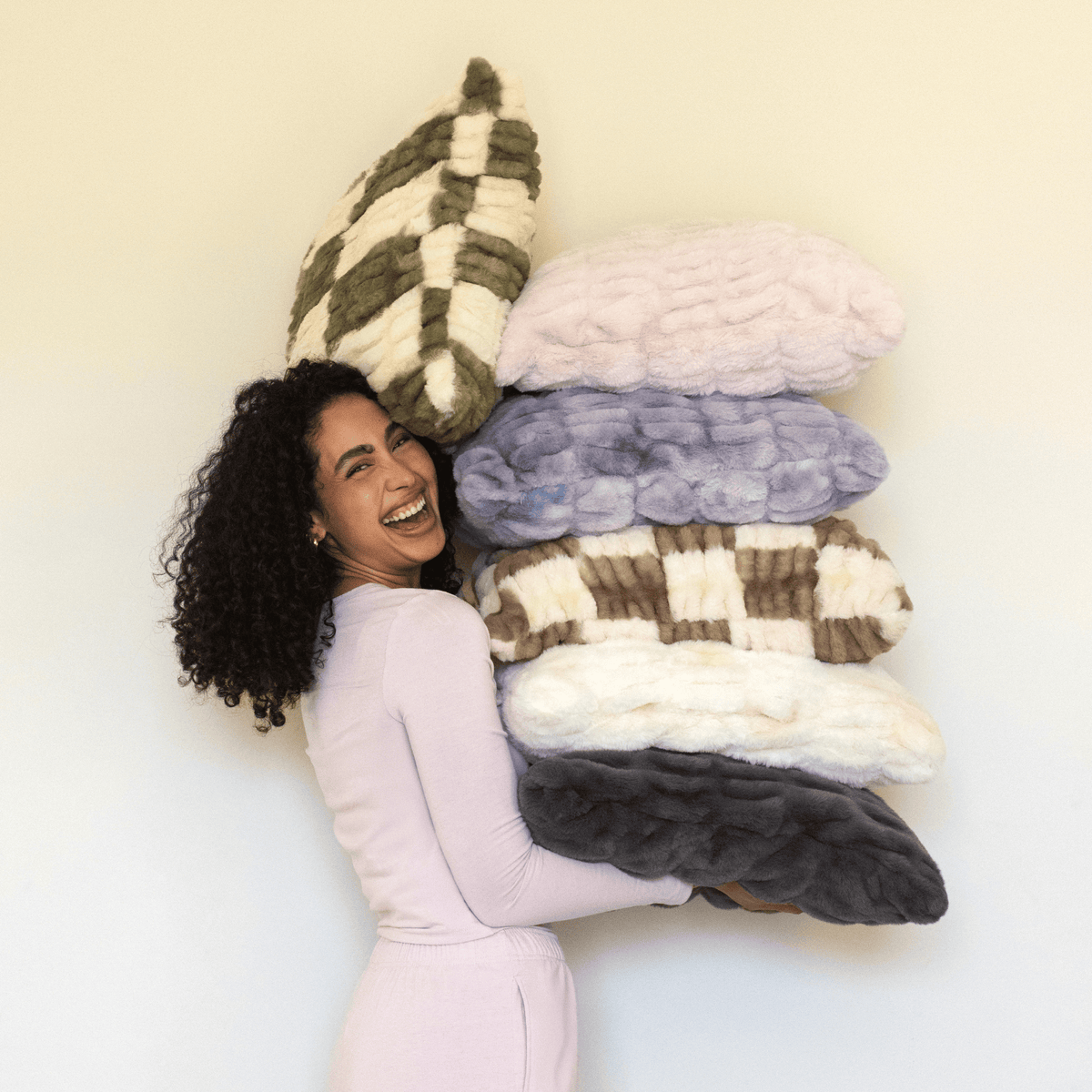 Champagne Throw Pillow