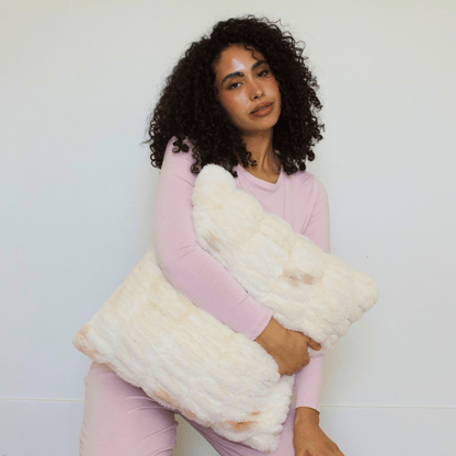 Crème Brûlée Throw Pillow