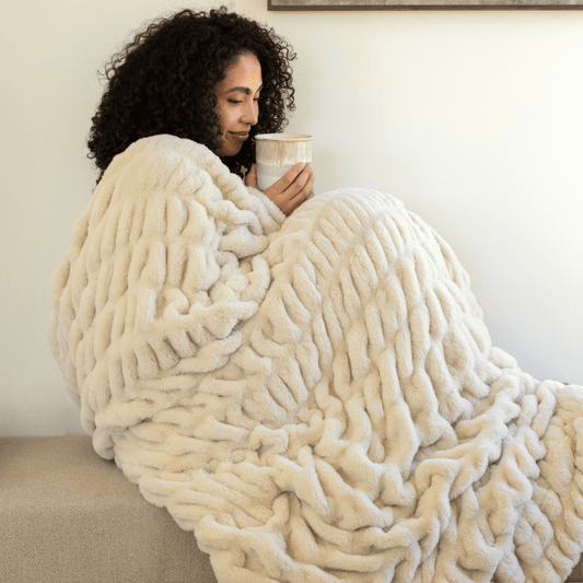 Champagne Minky Blanket