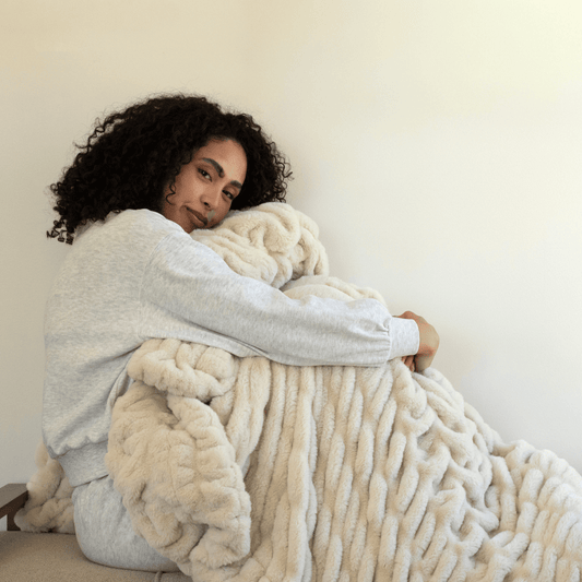 Champagne Minky Blanket