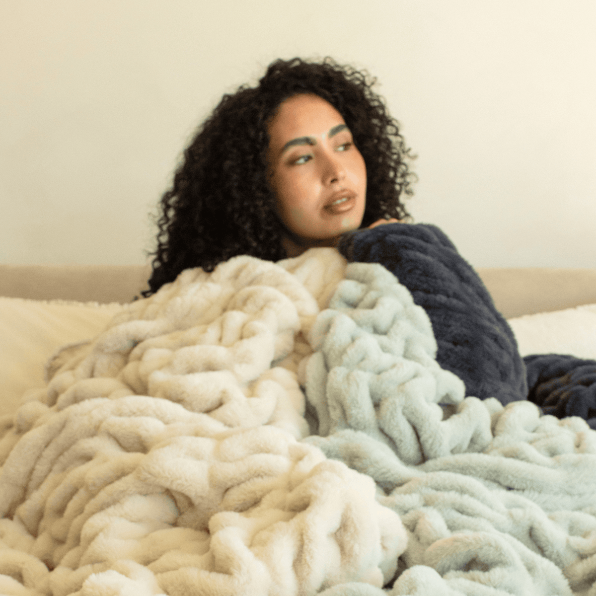 Champagne Minky Blanket