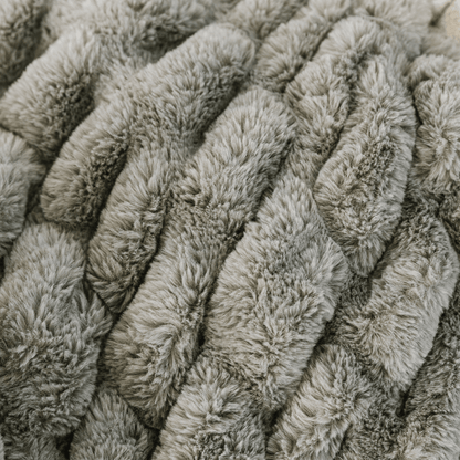 Ash Grey Chic Blanket - Minky Designs
