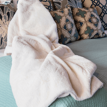 Load image into Gallery viewer, Ivory Dream Posh Blanket - Minky Designs
