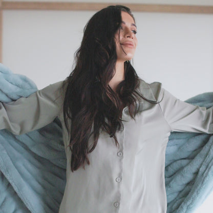 Glacier Glide Chic Blanket