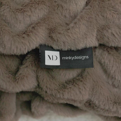 Driftwood Minky Blanket