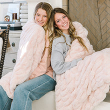 Load image into Gallery viewer, Blossom Pink Chic Blanket
