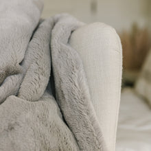 Load image into Gallery viewer, Ash Grey Posh Blanket
