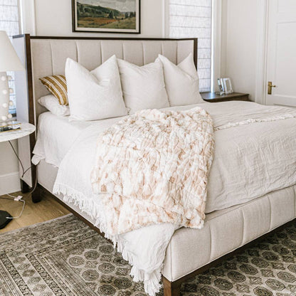 Crème Brûlée Posh Blanket - Minky Designs