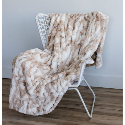 Crème Brûlée Posh Blanket - Minky Designs